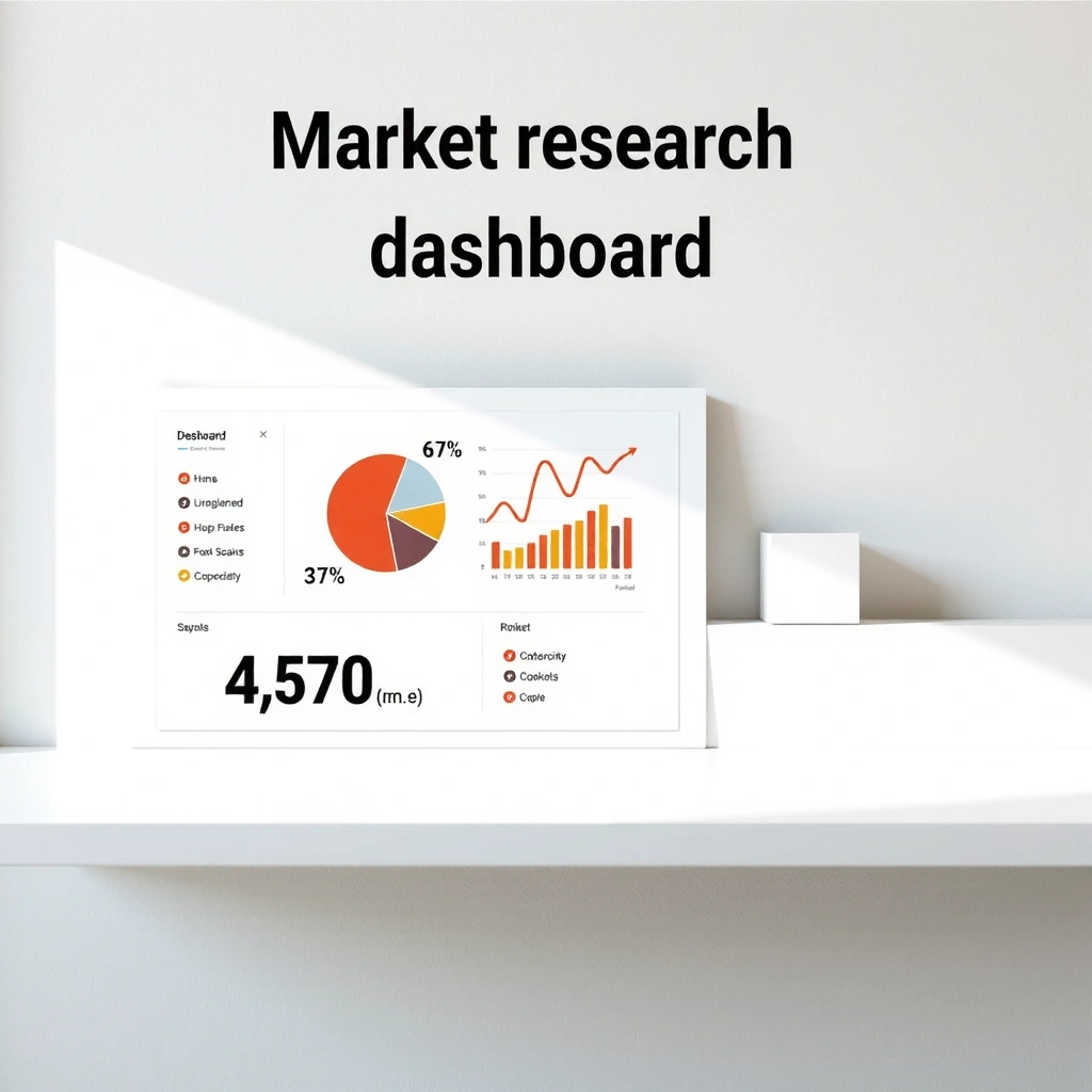 Market research dashboard