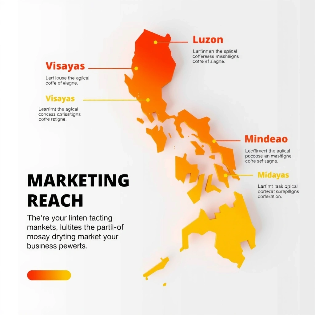 Philippine market coverage across Luzon, Visayas, and Mindanao regions